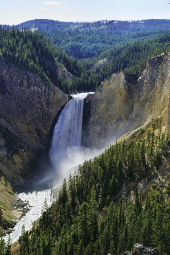 Montana waterfall